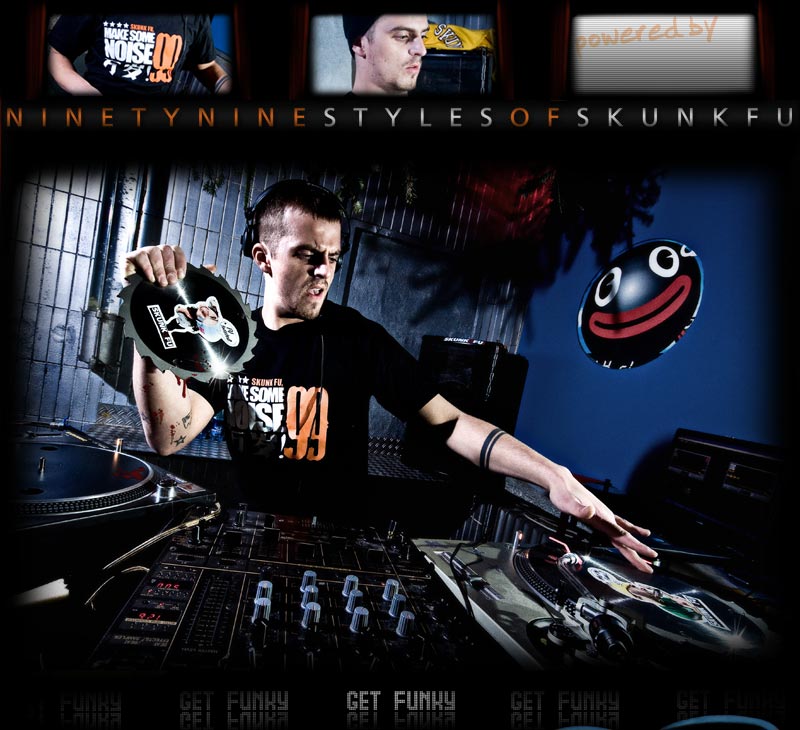 SKUNK FU 99Styles Movie - Turntable