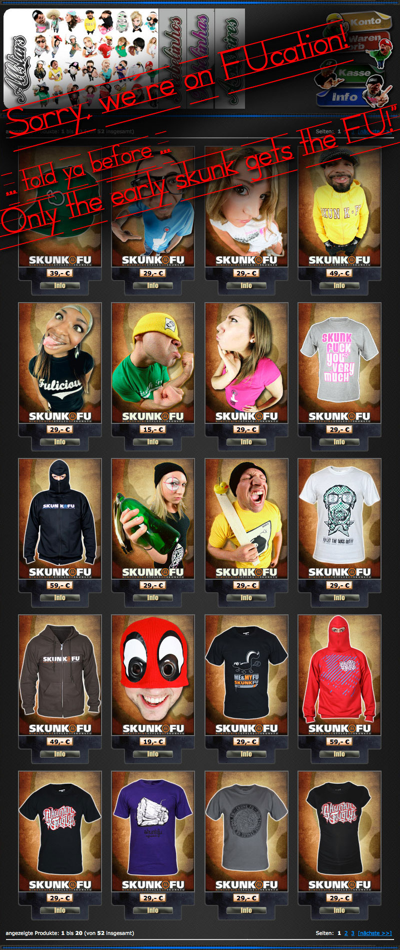 SKUNK FU - 99 Styles of Skunk Fu