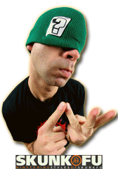 skunk fu comic accessoires woolie question small