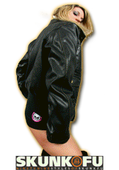 skunk fu comic girls panty skull small