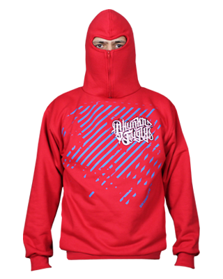 Skunk\'n Fugly Ninja Hodded Sweater