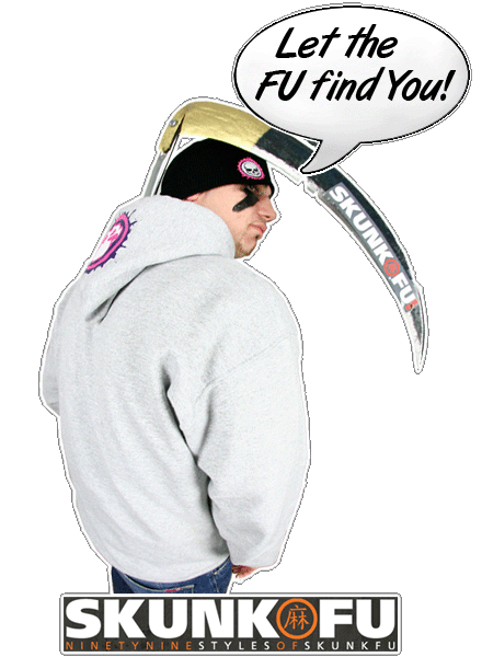 Skull Fu Hooded