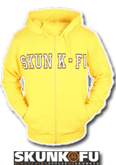skunk fu product college zipper klein