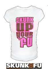 skunk fu product girls tshirt skunk up klein