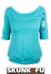 skunk fu product girls tshirt sprayer klein